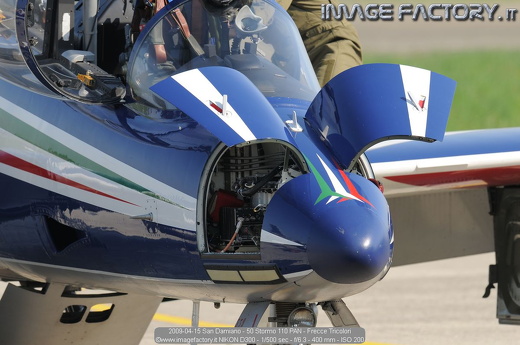 2009-04-15 San Damiano - 50 Stormo 110 PAN - Frecce Tricolori